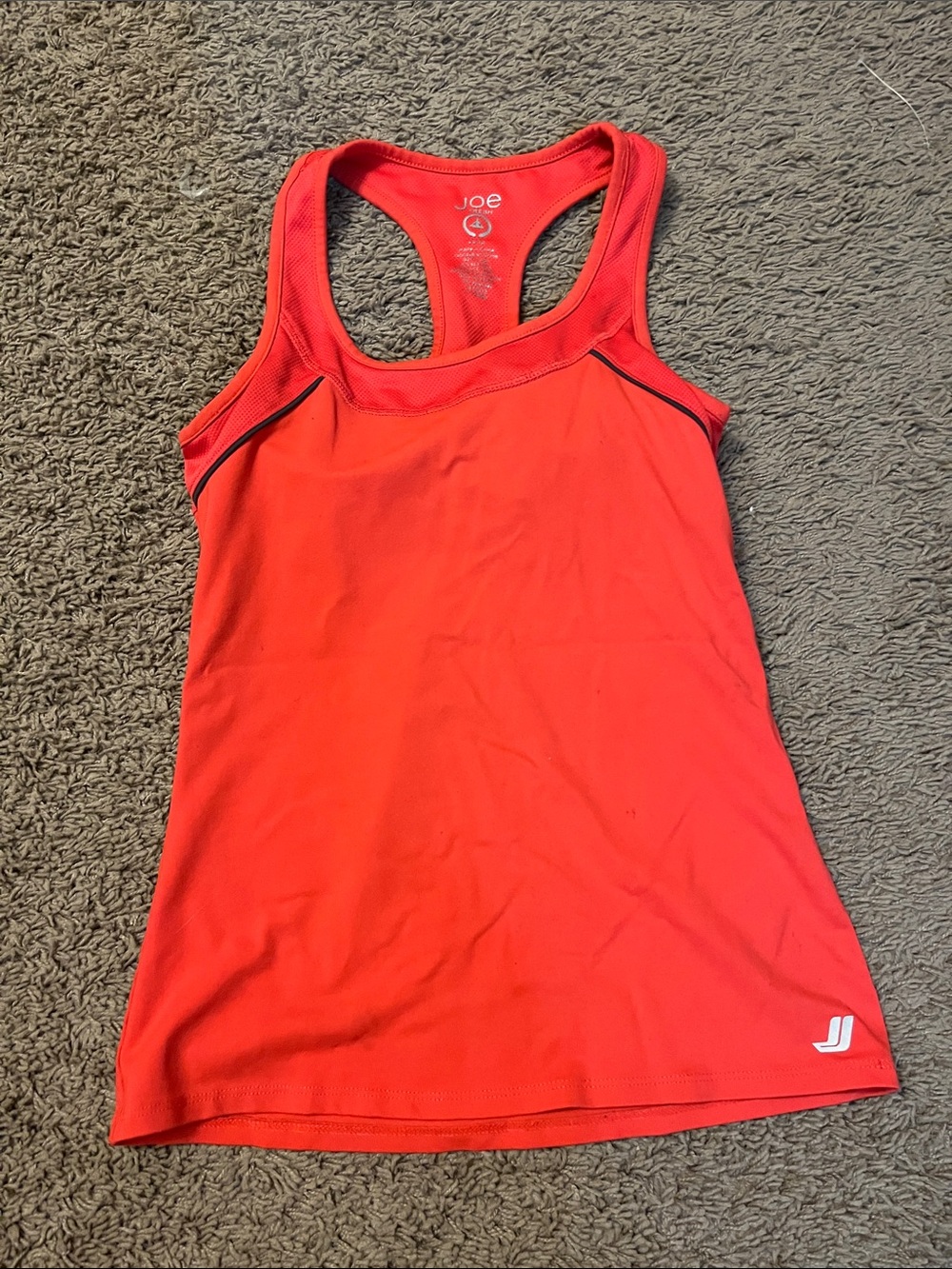 Red Racerback Active Tank Top